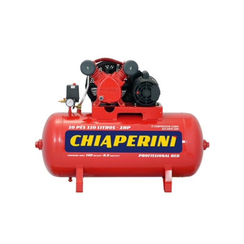 Compressor de ar Red 10PCM - 110 Litros Chiaperini